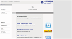 Desktop Screenshot of isp-media.de
