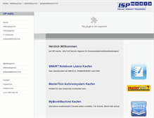 Tablet Screenshot of isp-media.de